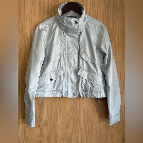 Athleta Jackets & Blazers - Athleta | Women’s SZ Small | Gray Cropped Journey Jacket | Windbreaker Full Zip